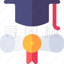 学位帽图标