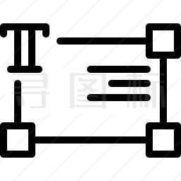 文本框图标