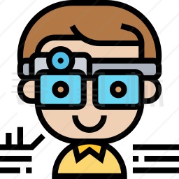 科技眼镜图标