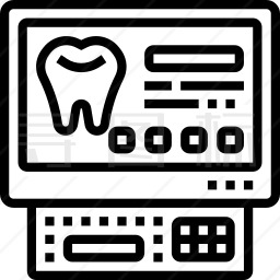牙科电脑图标