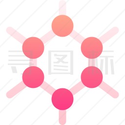 分子结构图标