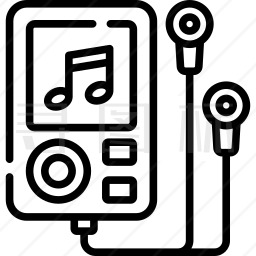 MP3播放器图标