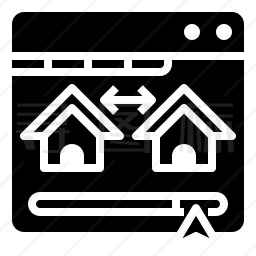 网页房子图标