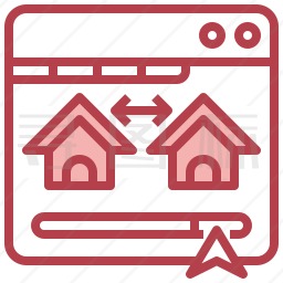 网页房子图标