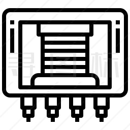 变压器符号图标图片