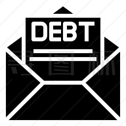 债务邮件图标