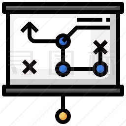 战略演示图标