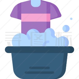 洗衣服图标