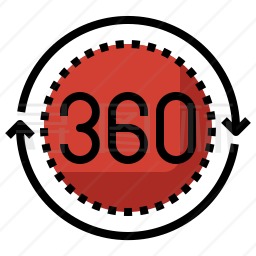 360度图标