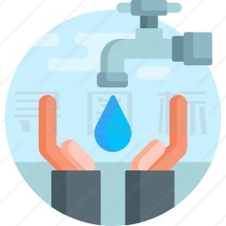水资源短缺图标