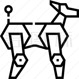 机器狗画法图片