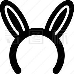 兔子发箍图标