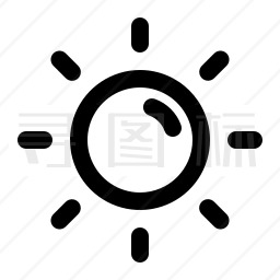 太阳图标