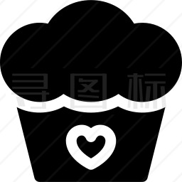 纸杯蛋糕图标