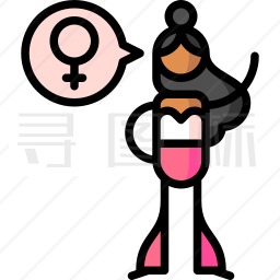 女人图标