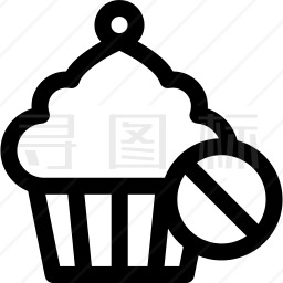 纸杯蛋糕图标