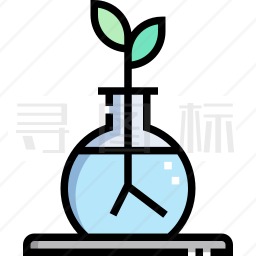 植物实验图标