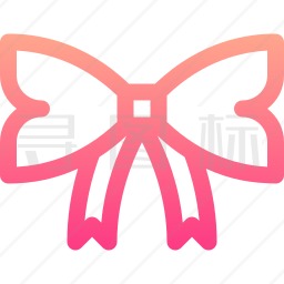 蝴蝶结图标