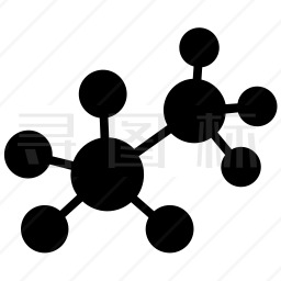 分子结构图标