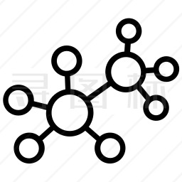 分子结构图标