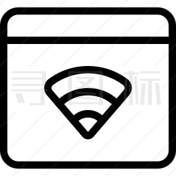 网页WiFi图标