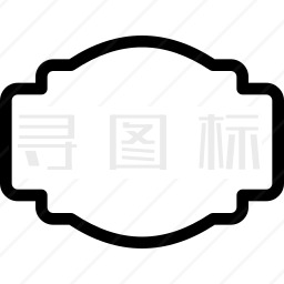 空白招牌图标