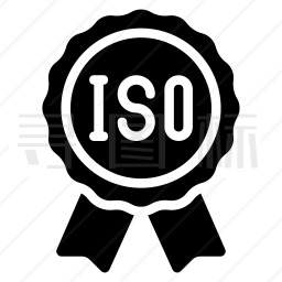 ISO徽章图标