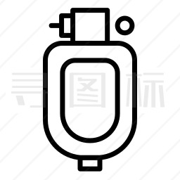 小便器图标