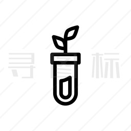 植物实验图标