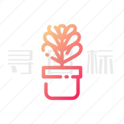 盆栽植物图标