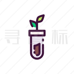 植物实验图标