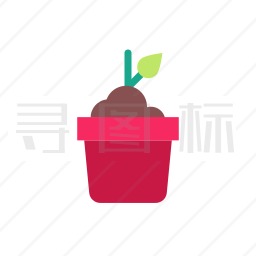 盆栽植物图标