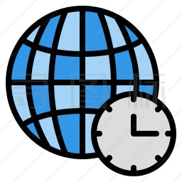 国际时间图标