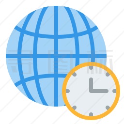 国际时间图标