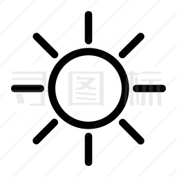 太阳图标