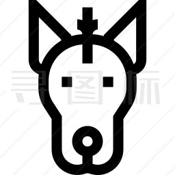 墨西哥无毛犬图标