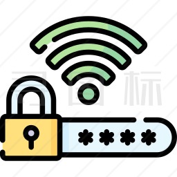 wifi密码图标166个热门icon图标批量下载-有svg,png,eps格式-寻图标