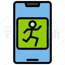 手机健身应用图标