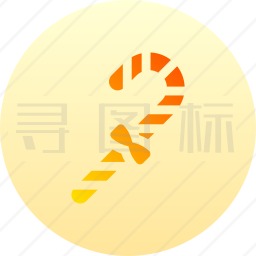 糖果手杖图标