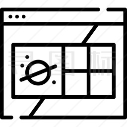 网页内容图标