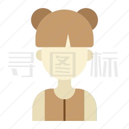 女孩图标