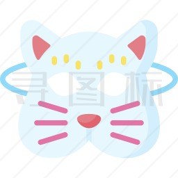 猫面具图标