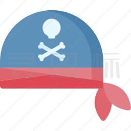 海盗围巾图标