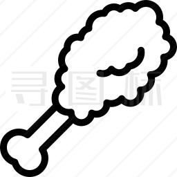 炸鸡图标