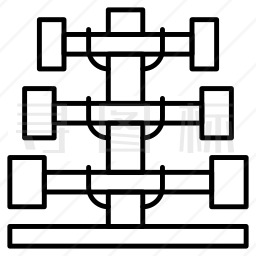 哑铃图标