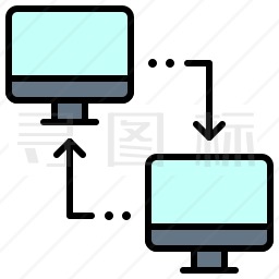 电脑连接图标