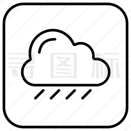 雨图标