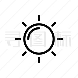 太阳图标