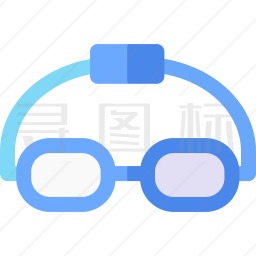 游泳眼镜图标