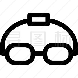 游泳眼镜图标